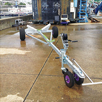 トレーラータイプ特殊船台