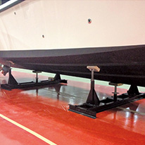 展示及び輸送用特殊船台