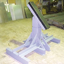 大型艇専用ハル受け船台